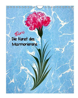 Ebru - Marmorieren auf Wasser Wandkalender 2020 DIN A4 hoch