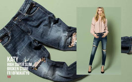 Jeans denim Donna Fracomina art FR18FMJKATY6  Autunno Inverno 2018/19
