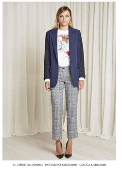 Pantalone donna Denny Rose art 821DD20009 Autunno 2018/19