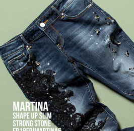 Jeans denim Donna Fracomina art FR18FPJMARTINA6 Autunno Inverno 2018/19