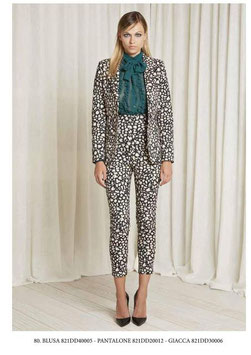 Pantalone donna Denny Rose art 821DD20012 Autunno 2018/19