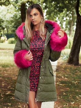 Parka donna Denny Rose art 821ED35024 Autunno 2018/19