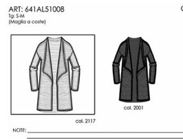 Cardigan donna Almagores art 641AL51008 Autunno Inverno 2016/17