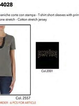 T-shirt manica corta art 921Nd64028 Denny Rose Jeans Autunno 2019/20
