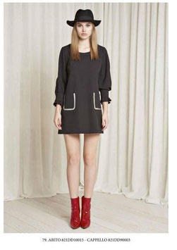 Abito Dress donna Denny Rose art 821DD10015 Autunno 2018/19
