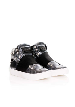 Sneakers senza lacci Donna Fracomina art FR18FP239 Autunno 2018/19 col Silver