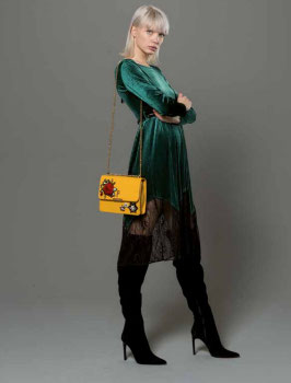 Abito Dress Donna Fracomina art FR18FM015 Autunno 2018/19