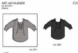 Felpa donna Almagores art 641AL60600 Autunno Inverno 2016/17
