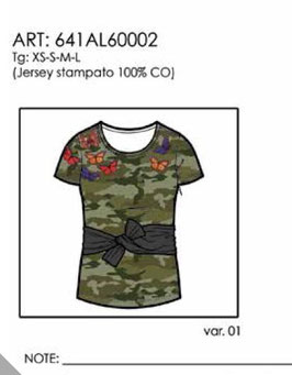 T-Shirt donna Almagores art 641AL60002 Autunno Inverno 2016/17