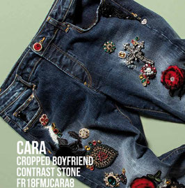 Jeans denim Donna Fracomina art FR18FMJCARA8 Autunno Inverno 2018/19