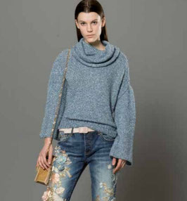 Maglia Donna Fracomina art FR18FM8126 Autunno Inverno 2018/19