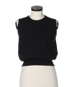 Maglia senza maniche donna Denny Rose art 821DD50001 Autunno 2018/19 col nero
