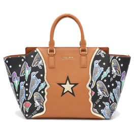 Borsa donna beige Denny Rose art 721DD99003 Autunno Inverno 2017 2018