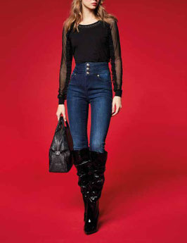 T-shirt manica lunga art 921ND64023 Donna Denny Rose Jeans Autunno 2019/20