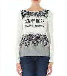 T-shirt manica lunga art 921Nd64013 Denny Rose Jeans Autunno 2019/20