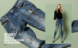 Jeans denim Donna Fracomina art FR18FPJBEYONCE6 Autunno Inverno 2018/19