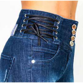 Jeans pantalone denim donna Denny Rose art 811SJ26012 Primavera 2018