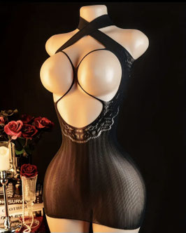 fishnet jurkje 37