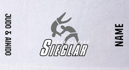 Sieglarer TV Gametowel mit Wunschname und Judo & Aikido-Logo
