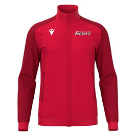 MACRON Anubis Trainingsjacke rot mit Sieglarer TV Logo