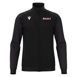 MACRON Anubis Trainingsjacke schwarz mit Sieglarer TV Logo