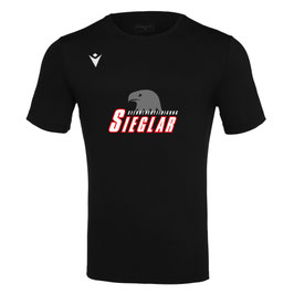 MACRON Boost Hero T-Shirt schwarz mit Black Eagles-Logo