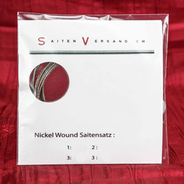 Saitenversand E-Bass Saitensatz, Nickel Wound, .040 - .120, 5 String