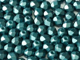 Alabaster pastel petrol 4 mm