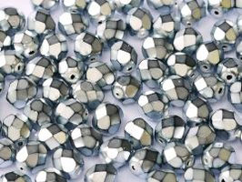 Heavy metal silver 4 mm