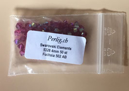 Preciosa Fuchsia 502 AB 4mm