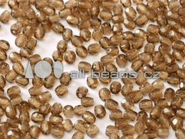Smoke topaz 4mm