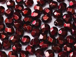 Heavy metal burgundy 4 mm