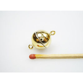 Magentverschluss - Acryl - 10mm Ø - goldfarben