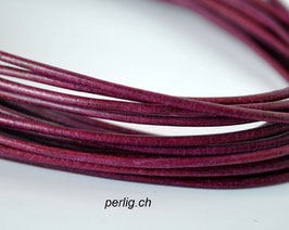 Lederband Fuchsia