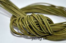 Lederband Olive