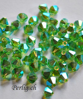 Peridot AB 2x 4mm