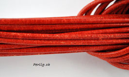 Lederband Orange