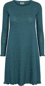 NEU: Baumwoll-Kleid Jacquard in Petrol von Jalfe