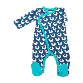 Babypyjama in Wickeloptik mit Seelöwen von Froy&Dind