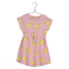 SALE: Sommerkleid Vögel auf sanftem Pink von Lötiekids