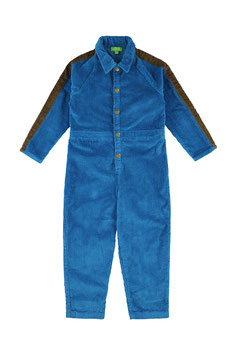 SALE: Cord-Overall "Stay Wild" in Mykonos Blue von Lily Balou