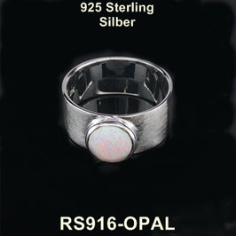 Opal Ring massiv