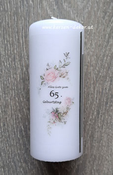 Geburtstagskerze "65"