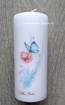 Kerze "Alles Gute"