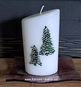 Kerze SET "Winterwald