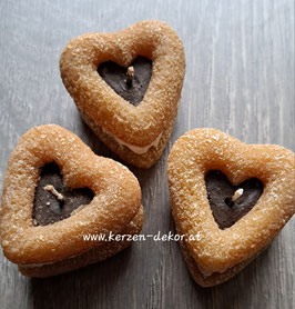 Kerze "Weihnachtskeks"