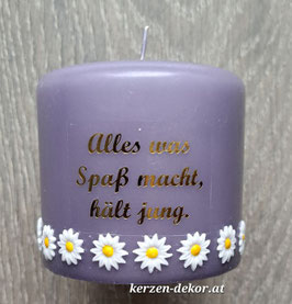 Spruchkerze