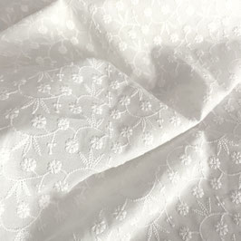 Voile blanc cassé Eclat de Fleur
