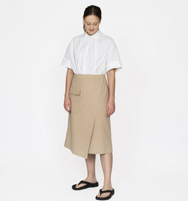 The Assembly Line Asymmetric Midi Skirt