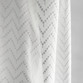 Voile blanc cassé Chevron